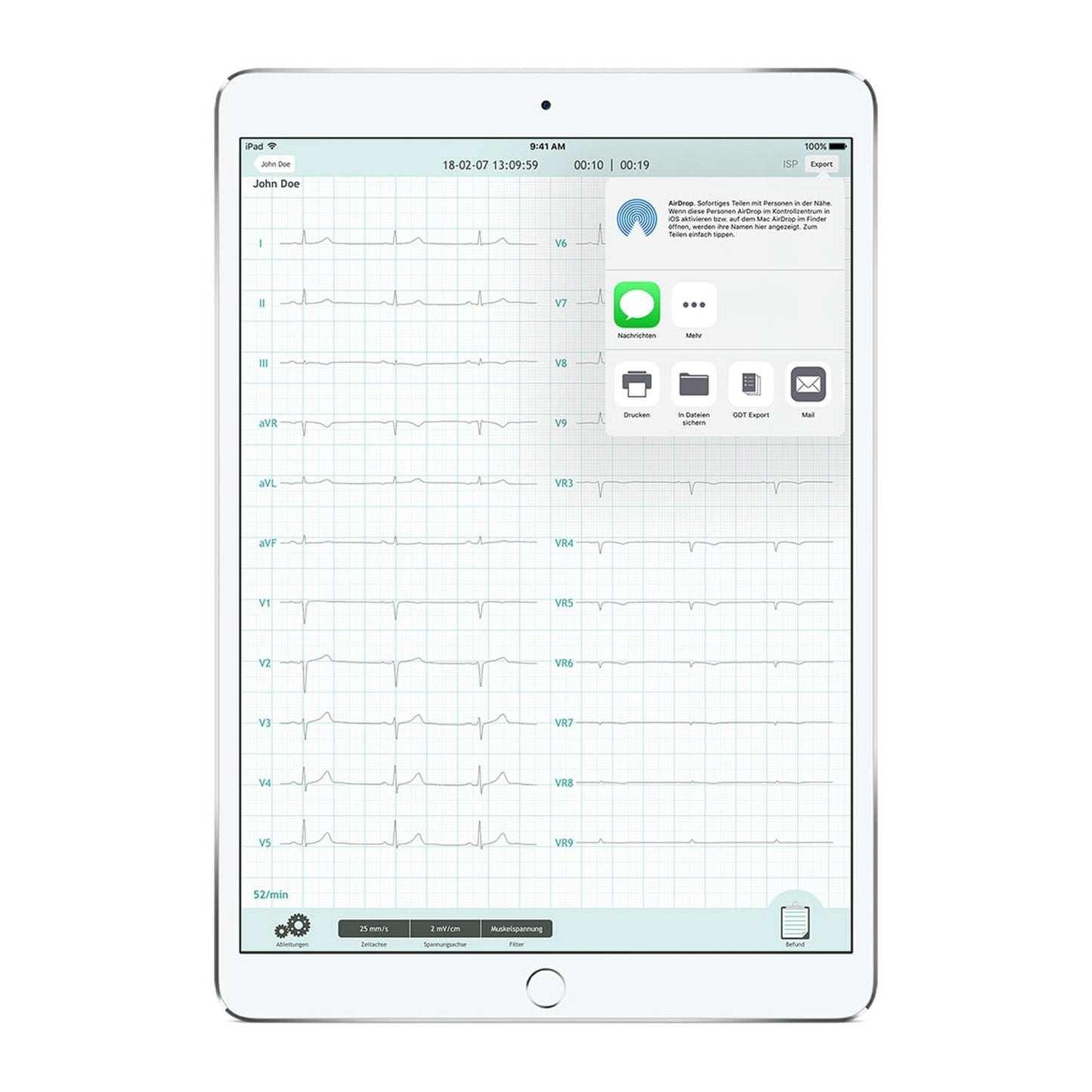 Cardiosecur Pro Gdt-Interface For Connection To The Practice Software