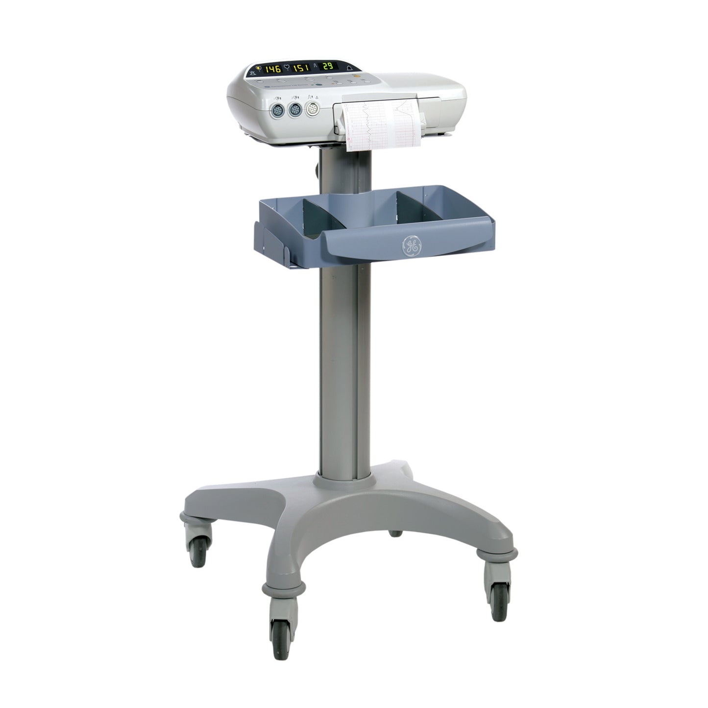 Ge Corometrics® Instrument Trolley For Flexible Use Of Ge Ctg 170 Series Instruments