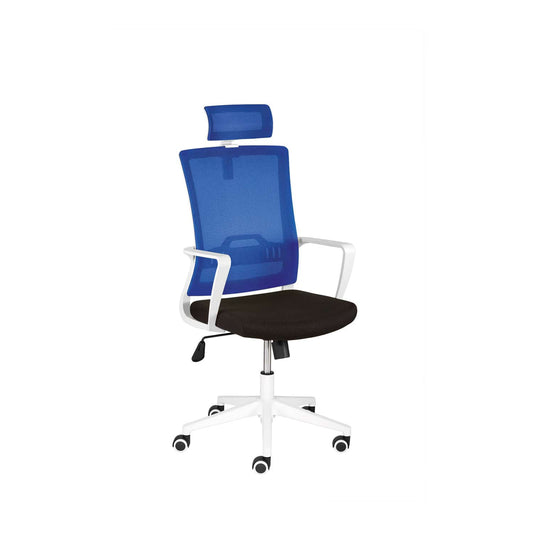 Height-Adjustable Desk Chair With 360° Swivel Function