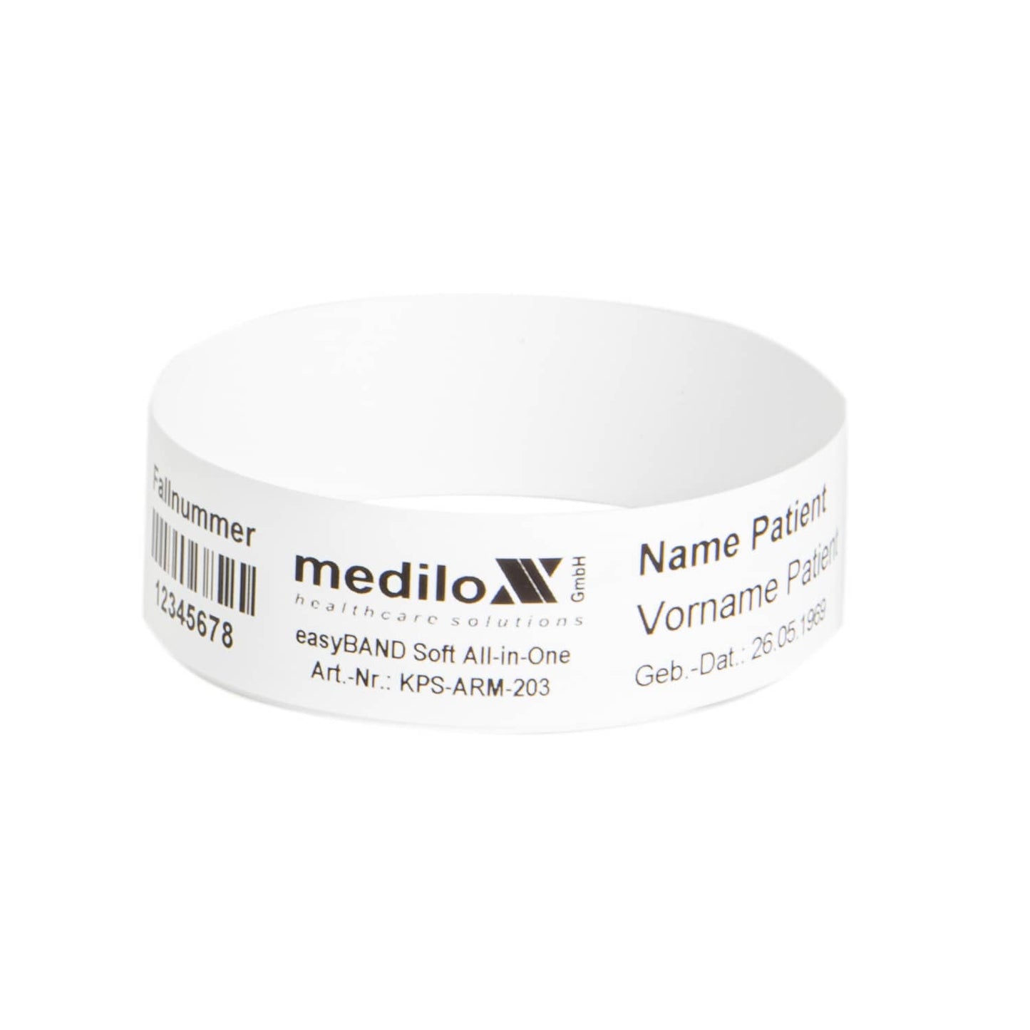 Patient Wristband Easyband Soft From Medilox