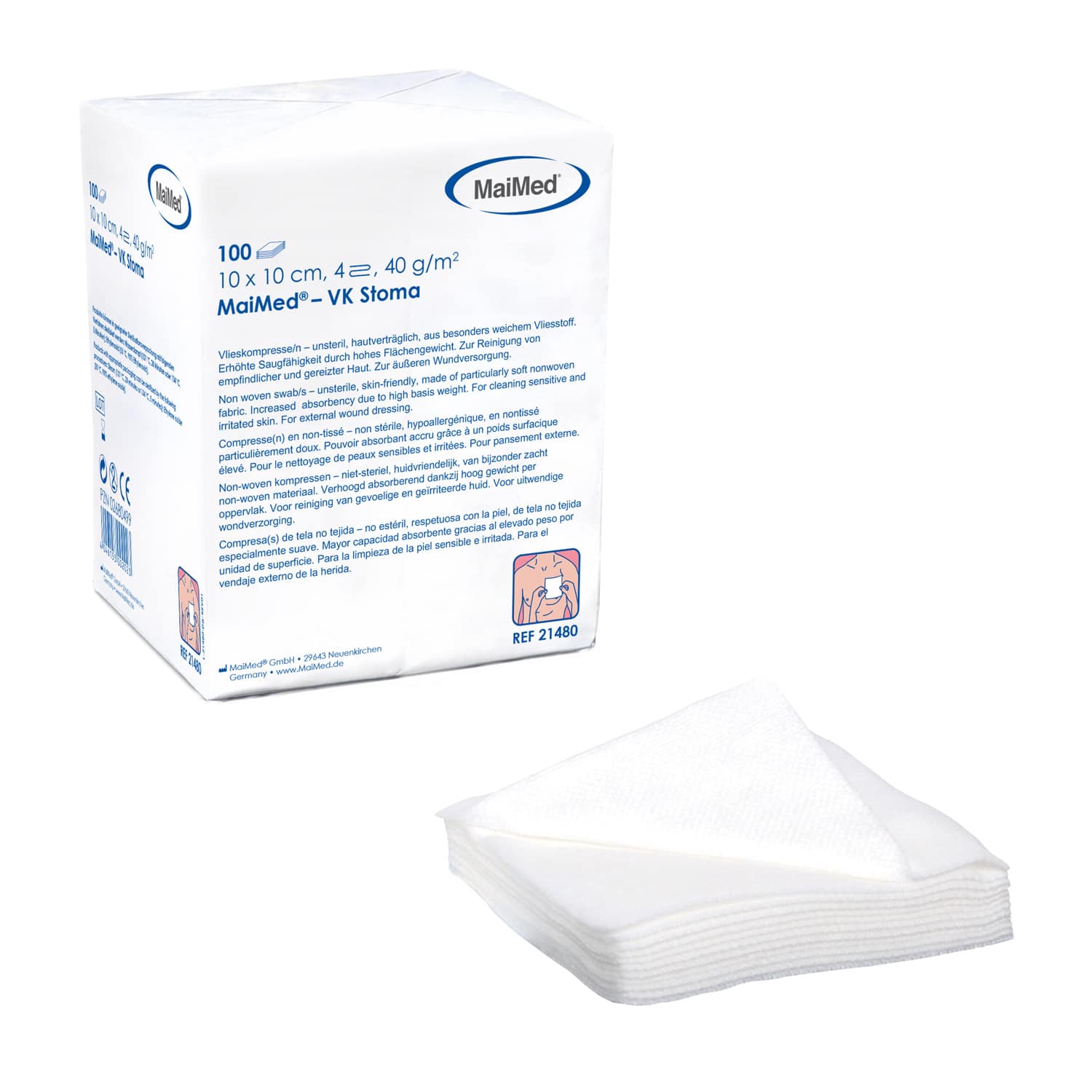 Maimed® Vk Stoma   Especially Soft And Absorbent