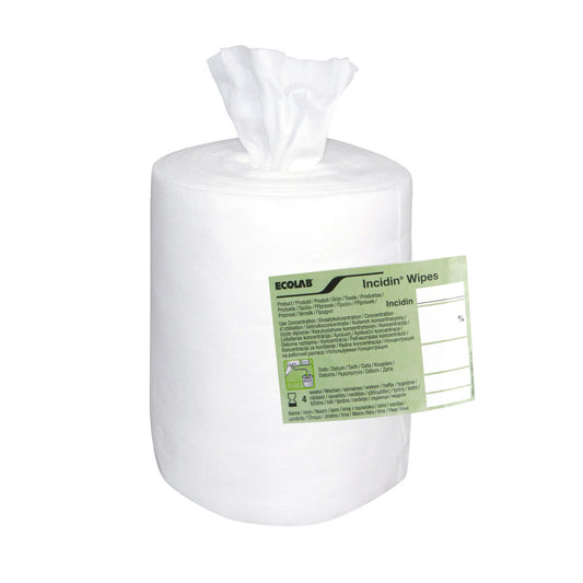 Lint-Free Incidin™ Premium Wipes Incl. Safety Label For Documentation