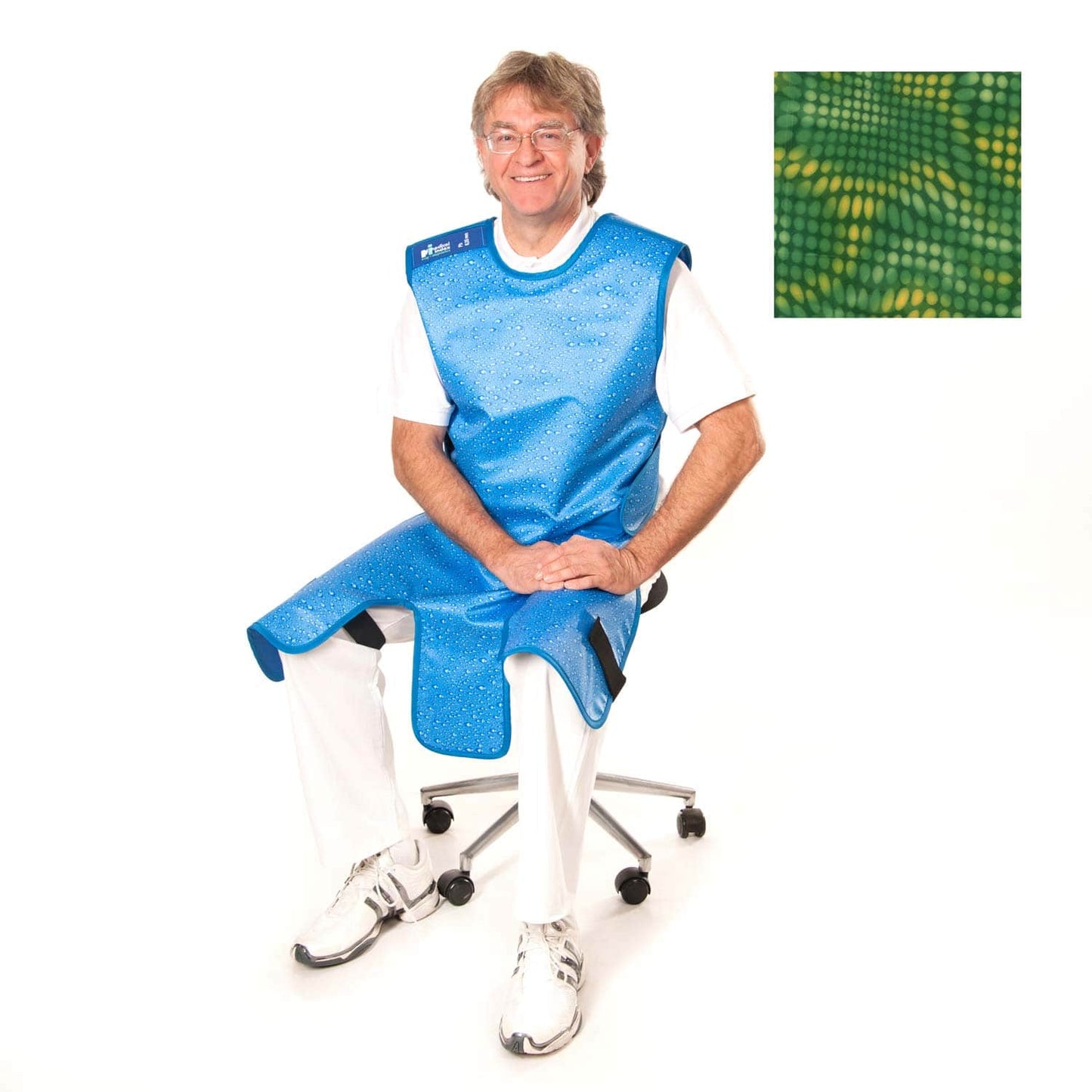 Urological Front Apron From Medical Index Especially For Examinations In Sitting Position