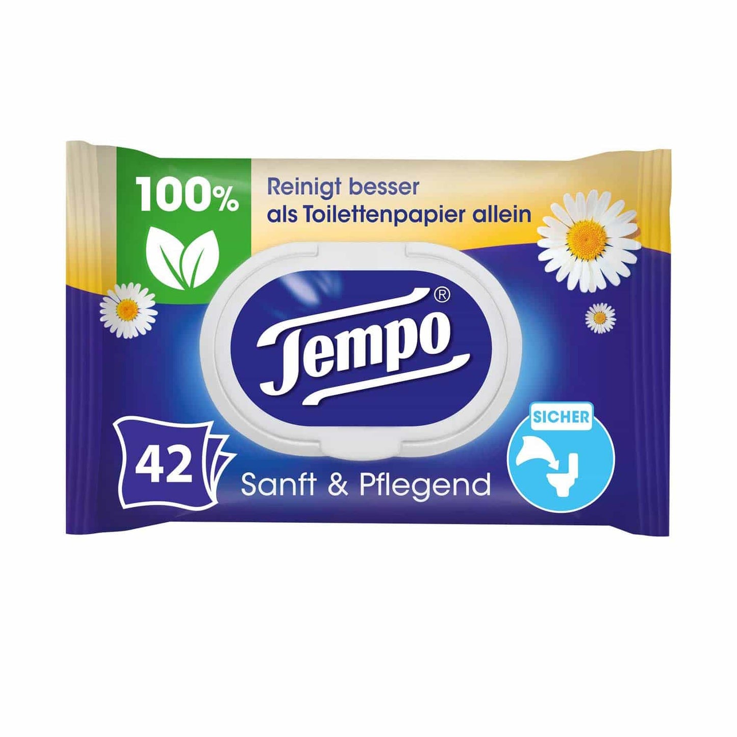 Tempo Moist Toilet Tissues   Available In Various Versions