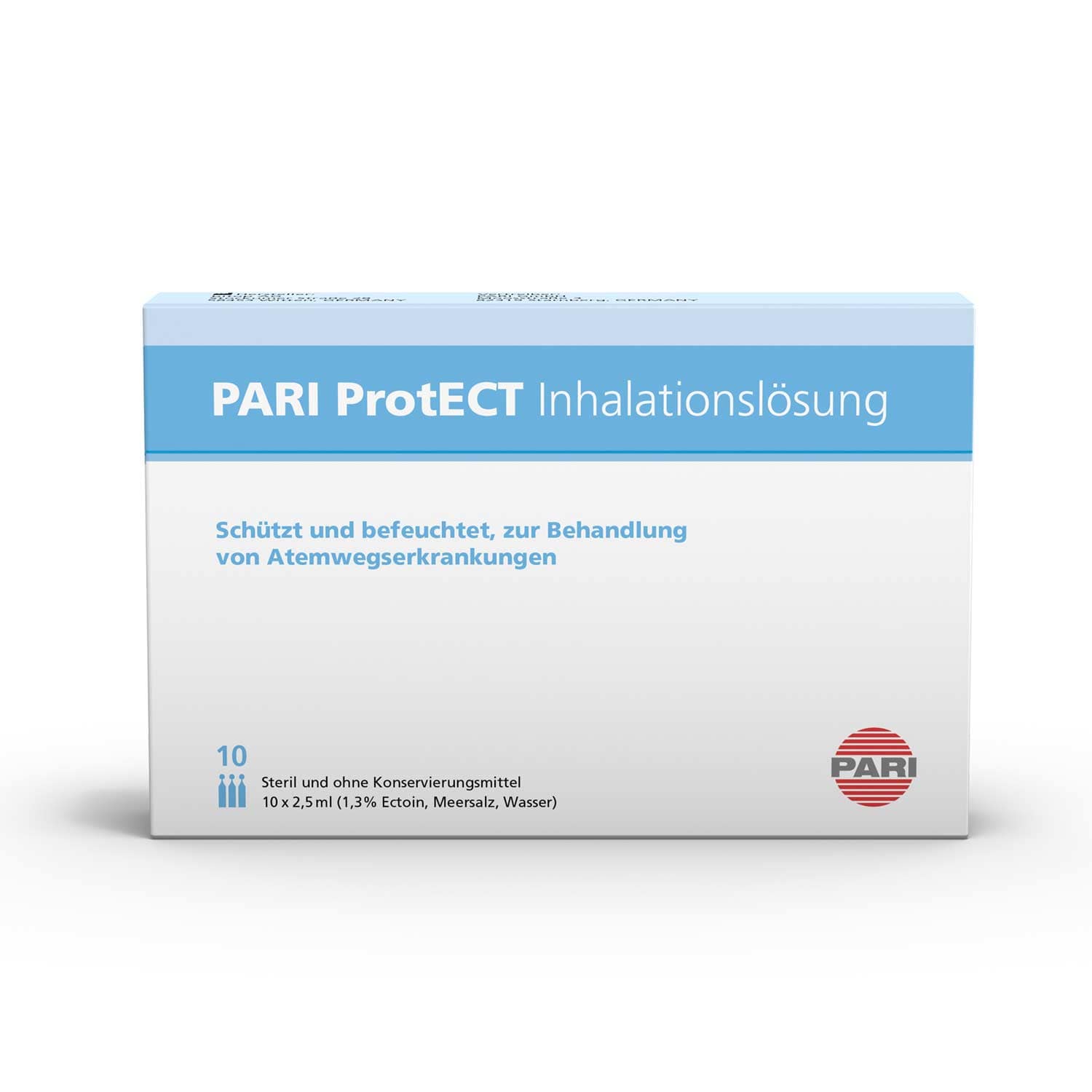 Pari Protect Inhalation Solution With 1.3% Natural Ectoin