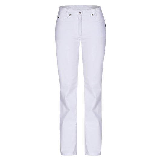 Jeffie Women'S Jeans Made From White Stretch Fabric