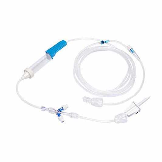 Light Resistant Or Non Light Resistant Alaris™ Gw Seriies Oncology Primary Set With 3 Or 5 Valves With Y-Port