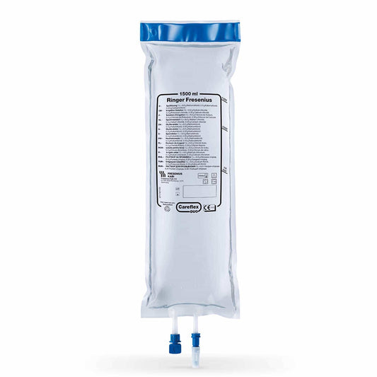 Ringer Fresenius Available In Careflex® Duo Bags In Various Sizes