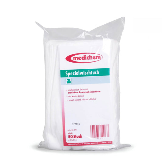 Special Wipes From Medichem For Use With Medichem Disinfectant Foam