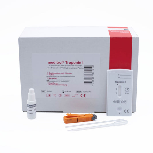 Meditrol® Troponin I Test For The Qualitative Detection Of Cardiac Troponin I