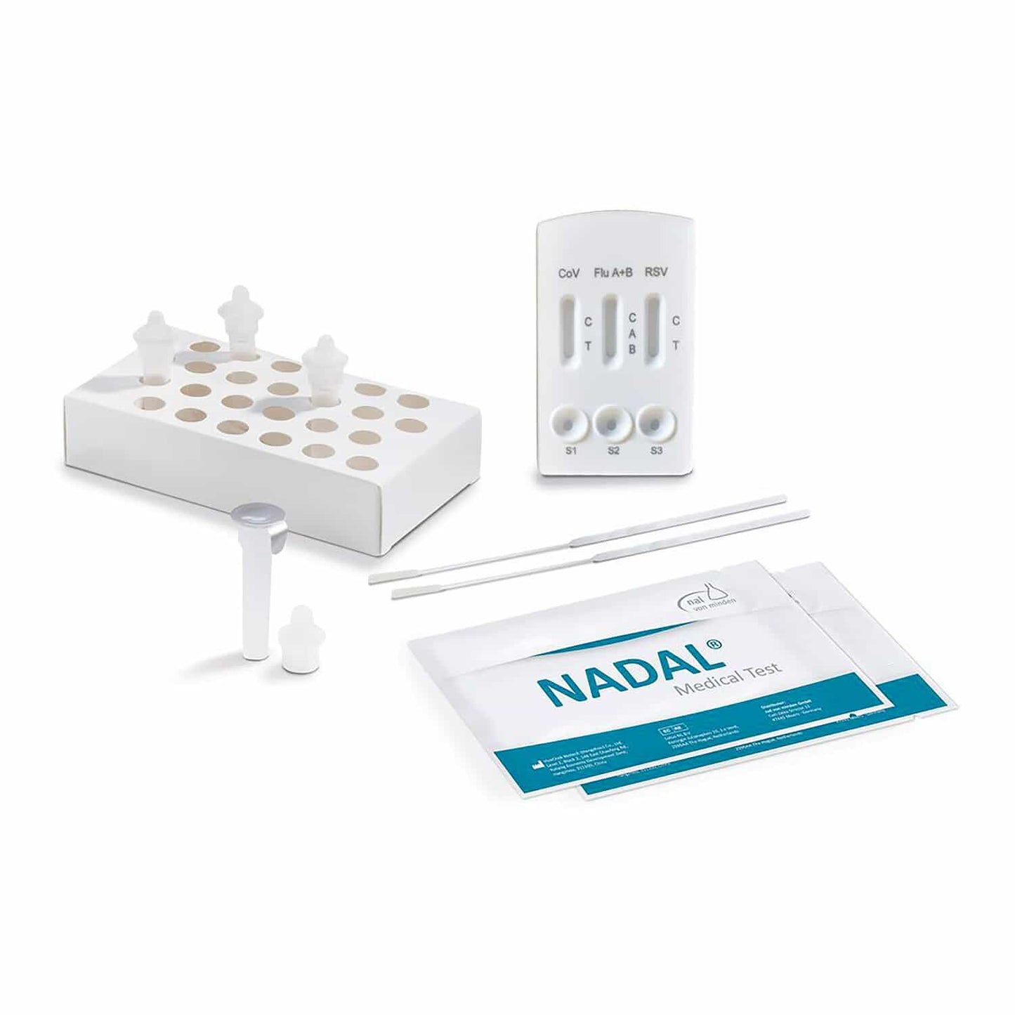 Nadal® Sars-Cov-2/Influenza A+B/Rsv Ag Test For Differential Detection