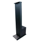 Hygiene Tower With Foot Control Sd115 Made Of Robust And Easy-To-Clean Steel