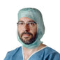 Foliodress Cap Comfort Astro Surgical Cap Made Of Breathable Non-Woven Viscose Fabric With Long Neck Ties