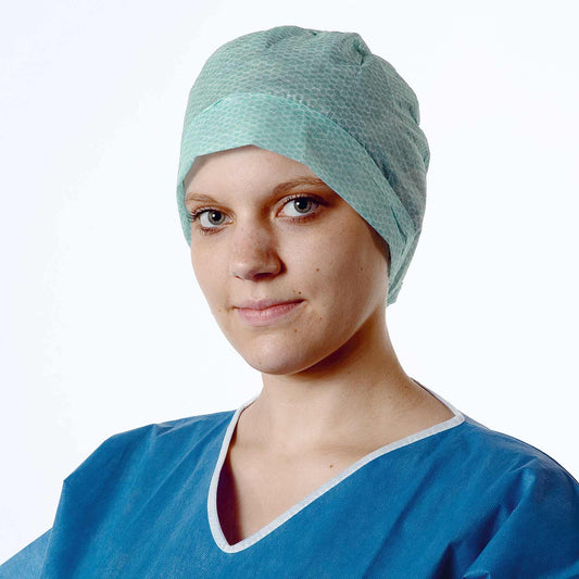 Foliodress Cap Comfort Rondo Plus Surgical Cap With Elastic At The Neck