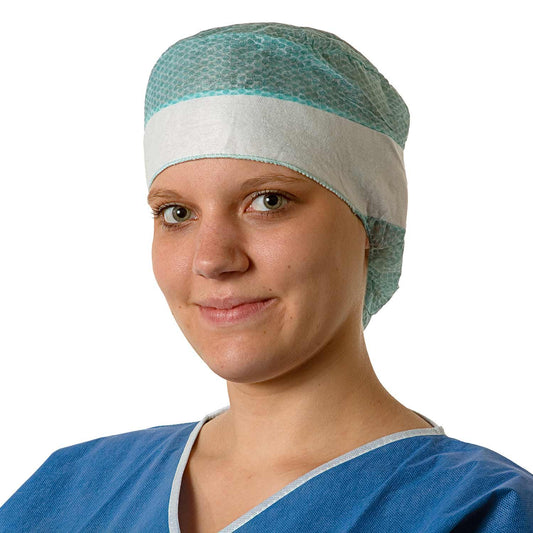 Foliodress Cap Comfort Form Plus Surgical Cap With Wide   Highly Absorbent Sweatband 