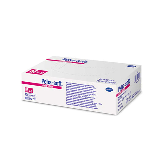  Peha-Soft Nitrile White Gloves From Paul Hartmann