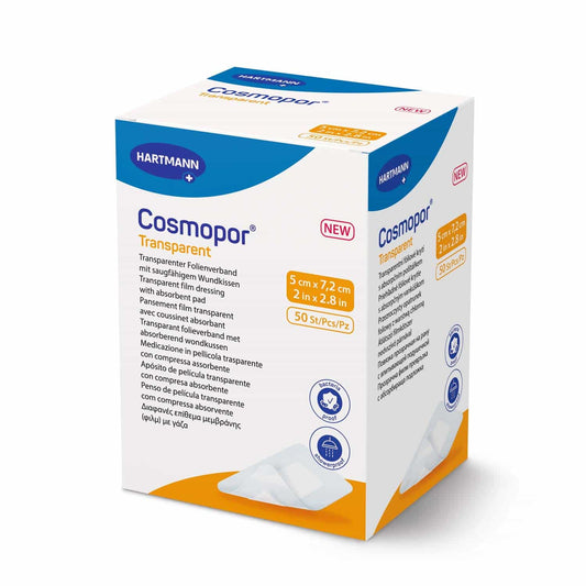 Cosmopor® Transparent Sterile   Self-Adhesive   Transparent Wound Dressing