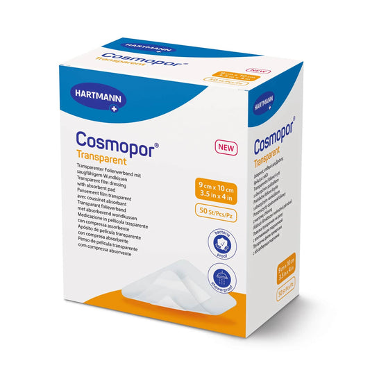 Cosmopor® Transparent Sterile   Self-Adhesive   Transparent Wound Dressing