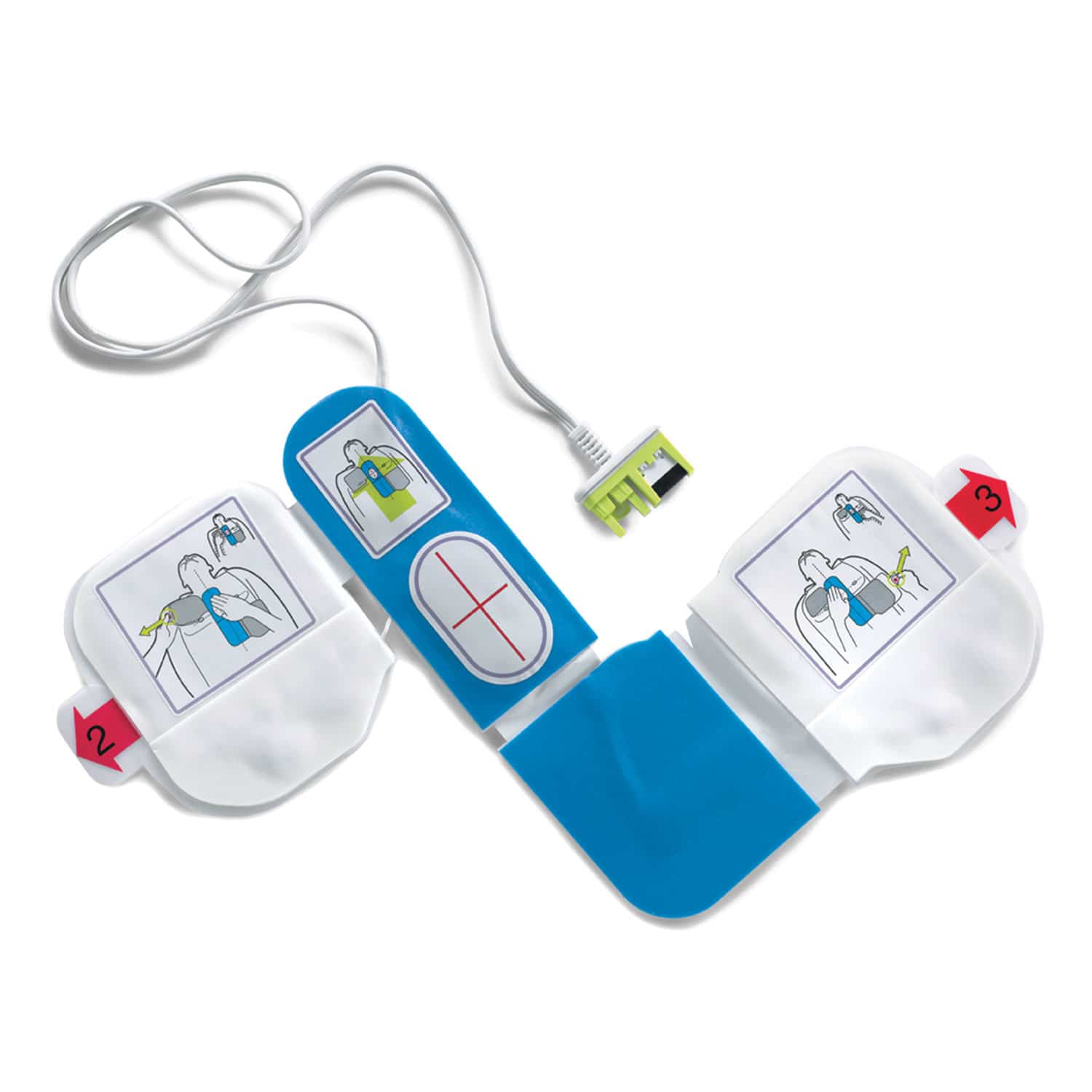 Cpr-D-Padz® Adult Electrodes Compatible With Zoll Aed Plus Defibrillators