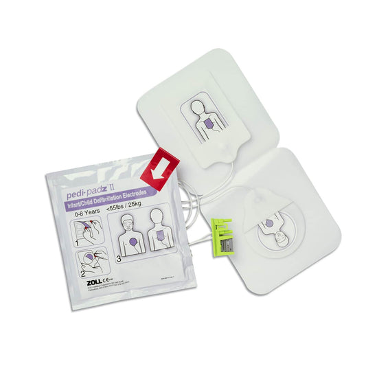 Pedi-Padz® Ii Pediatric Electrodes Suitable For Zoll Aed Plus Defibrillators