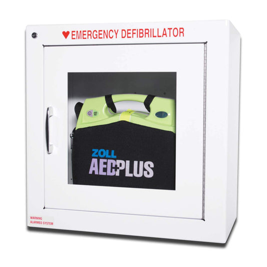 Aed Plus Wall Cabinet Version 3 Surface For Aed Plus Defibrillators With Carrying Case
