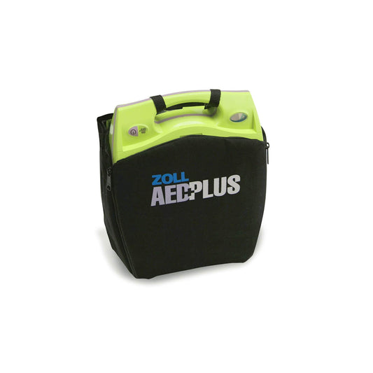 Black Aed Plus Soft Case For Safe Storage Of The Aed Plus Defibrillator.