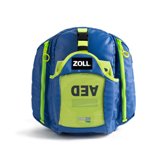 Zoll Aed Emergency Backpack With One Large Main Compartment And Two Side Pockets