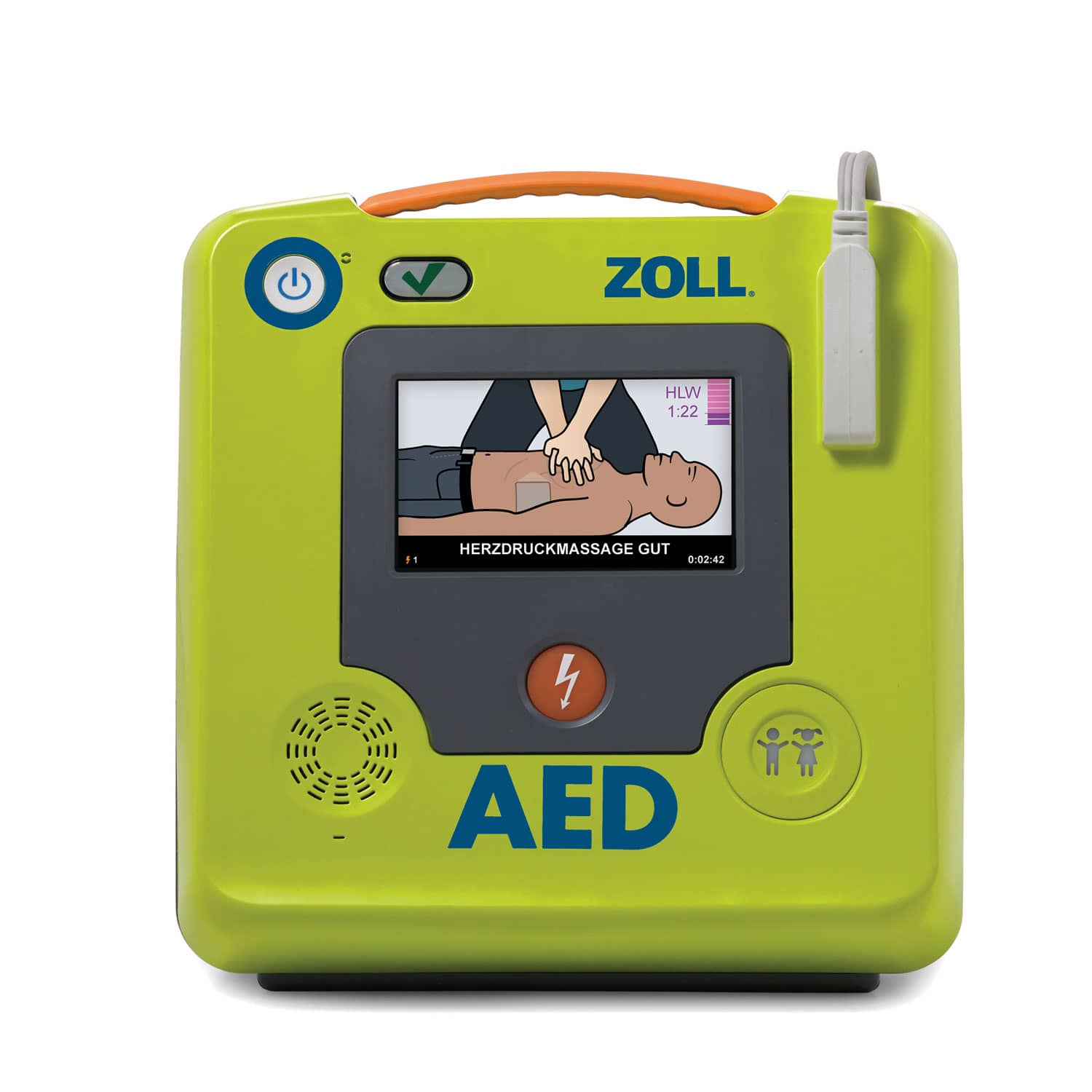 Zoll Aed 3™ Defibrillator Optionally In Semi-Automatic Or Fully Automatic Version