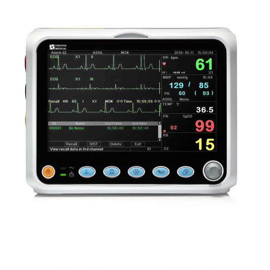 Pc-3000 Multi-Parameter Patient Monitor With Large 7-Inch Colour Display