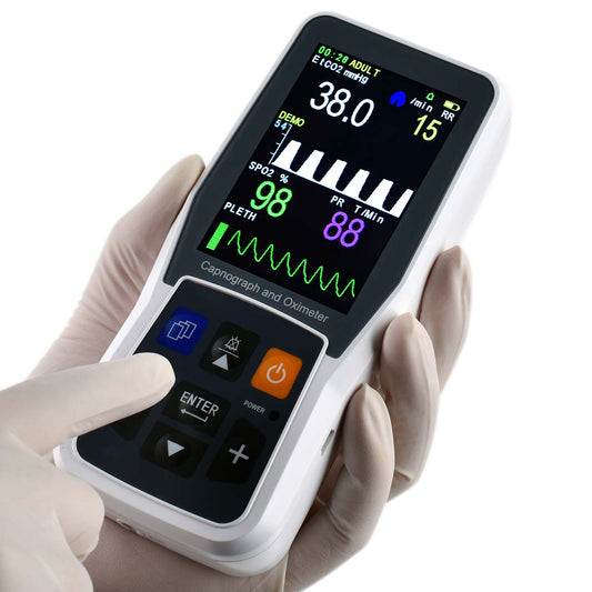 Pc-900B Capnograph & Oximeter With A 3.5 Inch Colour Display