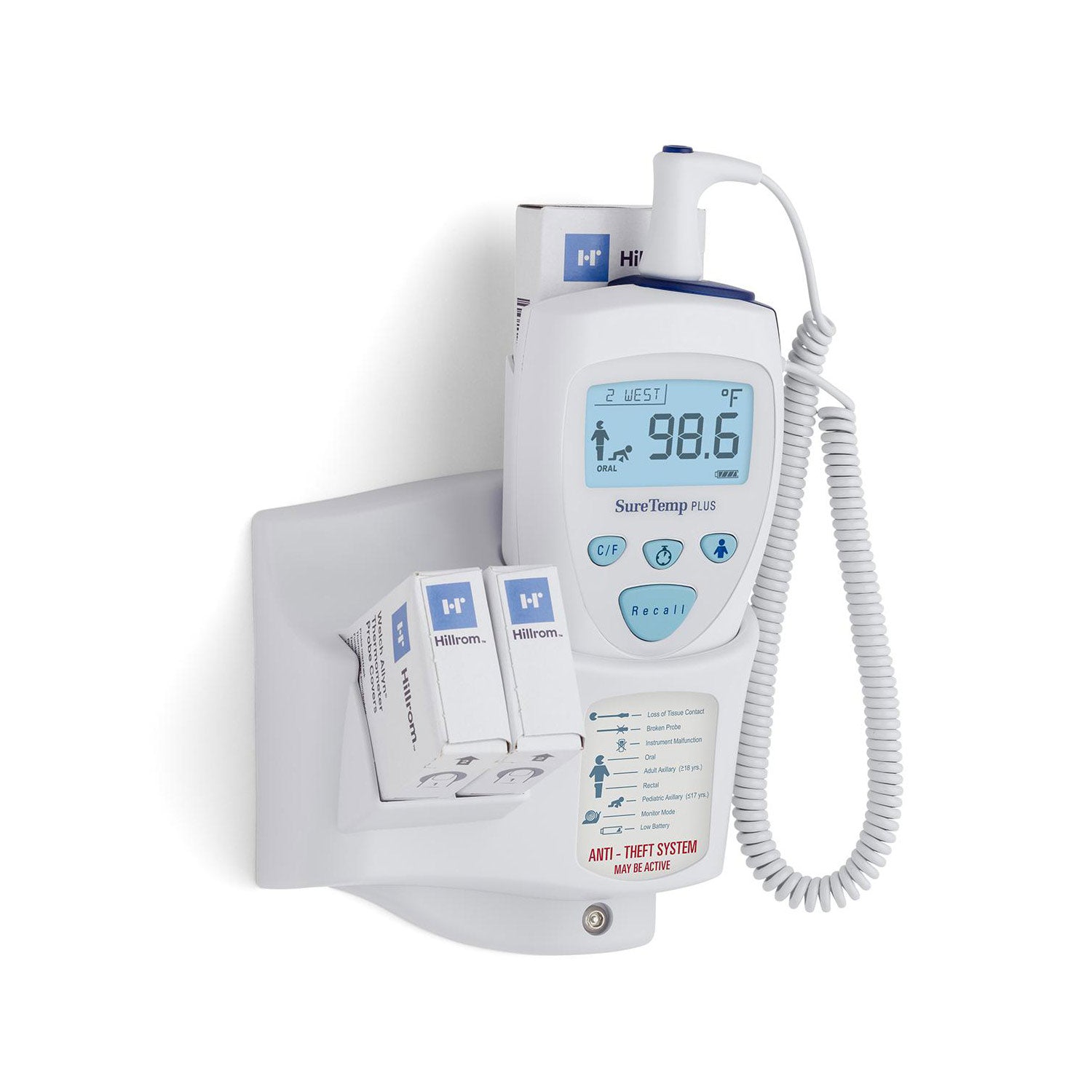 Suretemp® Plus Wall Holder With Anti-Theft Protection   For Suretemp® Plus 690 And 692 Thermometers