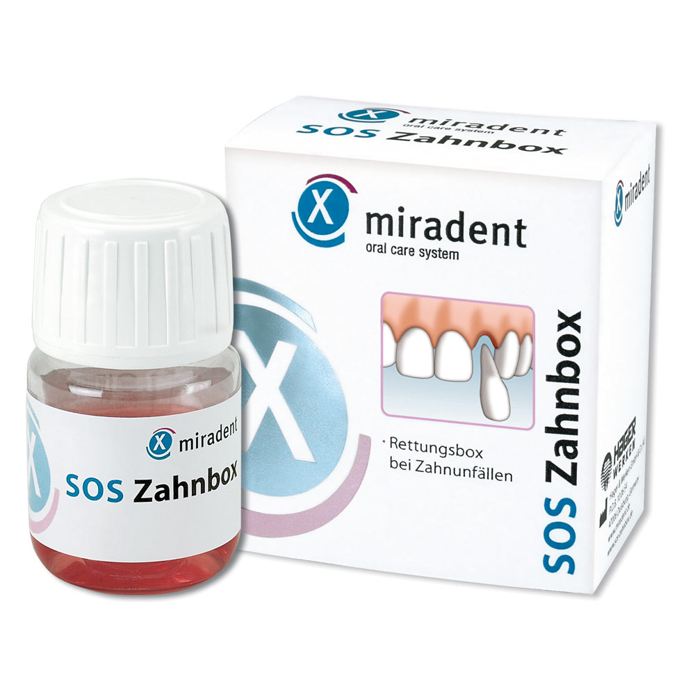 Miradent Sos Tooth Box For Emergency Treatment Of Knocked-Out Teeth 
