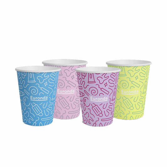 Monoart Graffiti Paper Cup Made Of Hard Paper Available In Different Colours