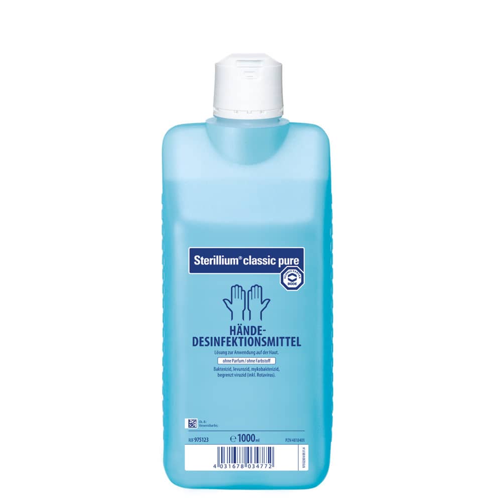 Sterillium Classic Pure Hand Disinfectant With High Remanence Effect