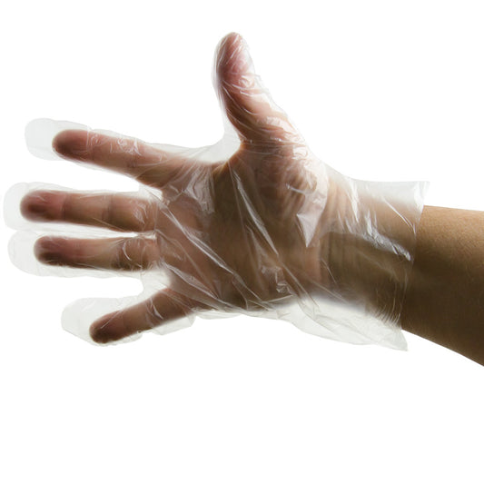 Pe Gloves For Care And Cleaning Work