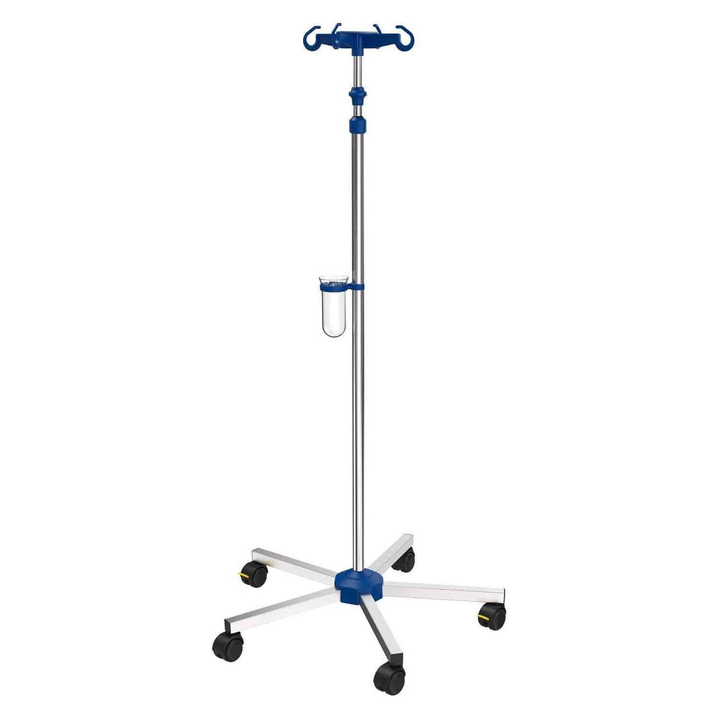 Infusion Stand Made Of Stainless Steel With Wide Height Adjustment 135 - 215 Cm