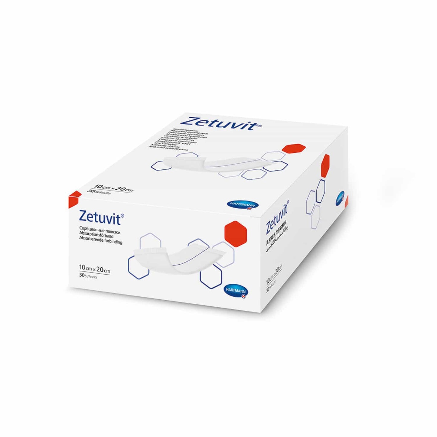 Zetuvit Absorbent Compresses For Soaking Up Exudate Or For Padding Wounds