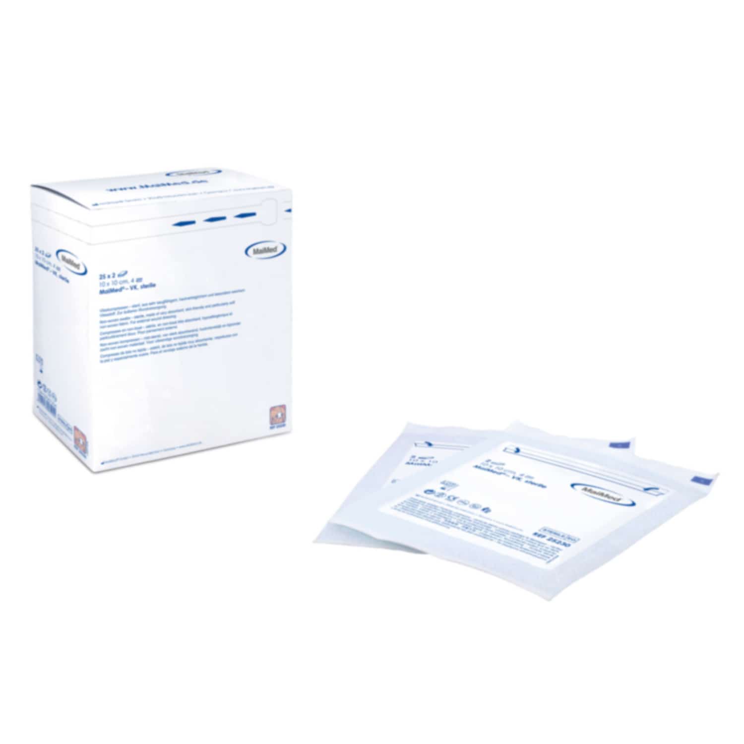 Maimed-Vk Sterile Non-Woven Compresses   Available In Various Sizes