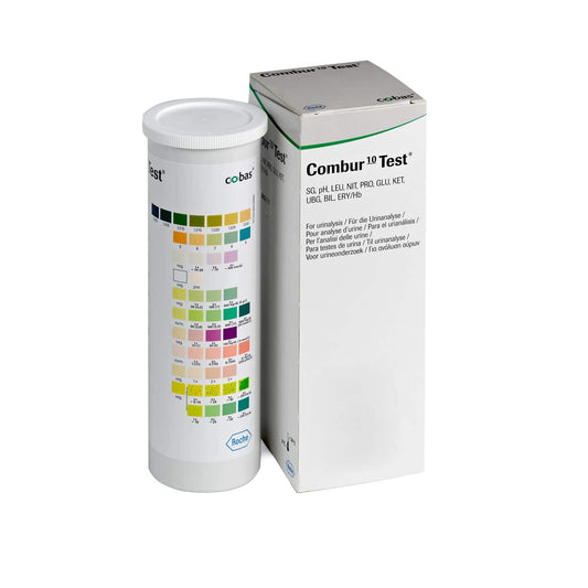 Roche Combur 10 Test | Urine Test Strips For Accurate Urinalysis Of 10 Parameters