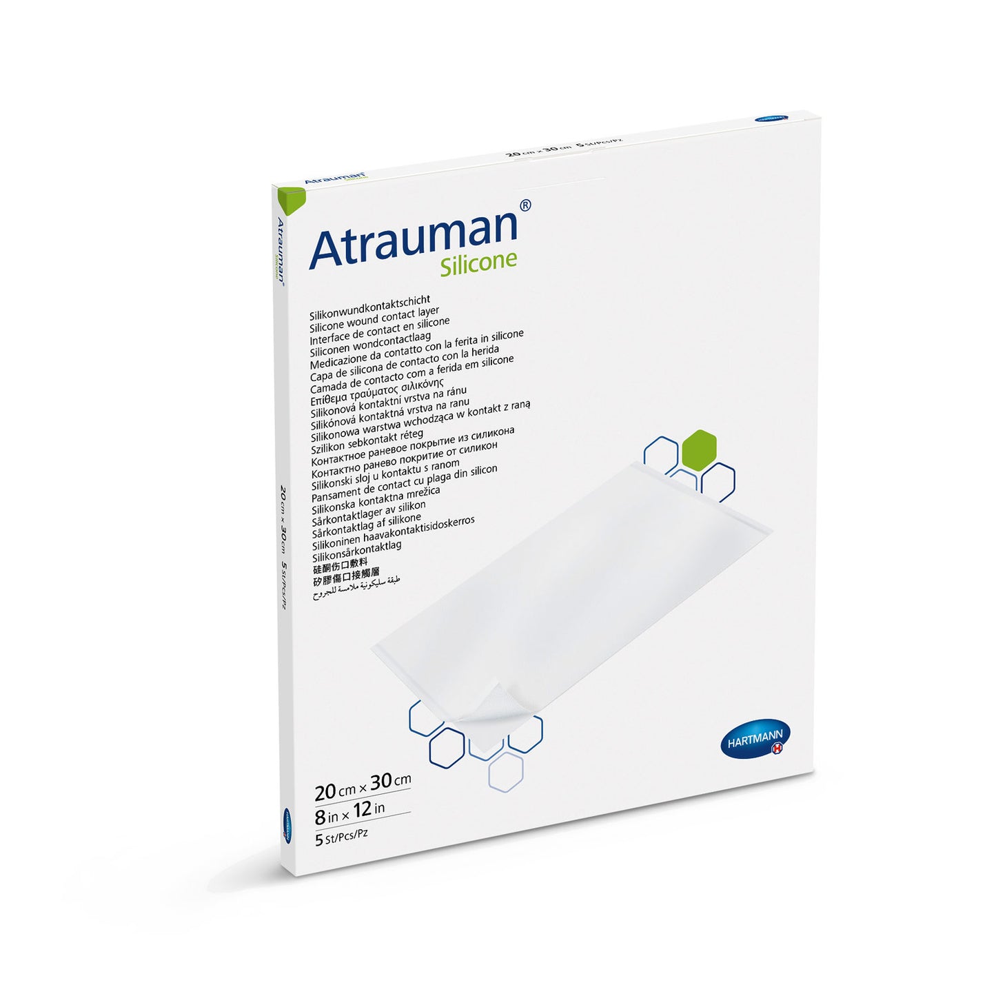 Atrauman Silicone 7.5 X 10 Cm | Individually Sterile Packed