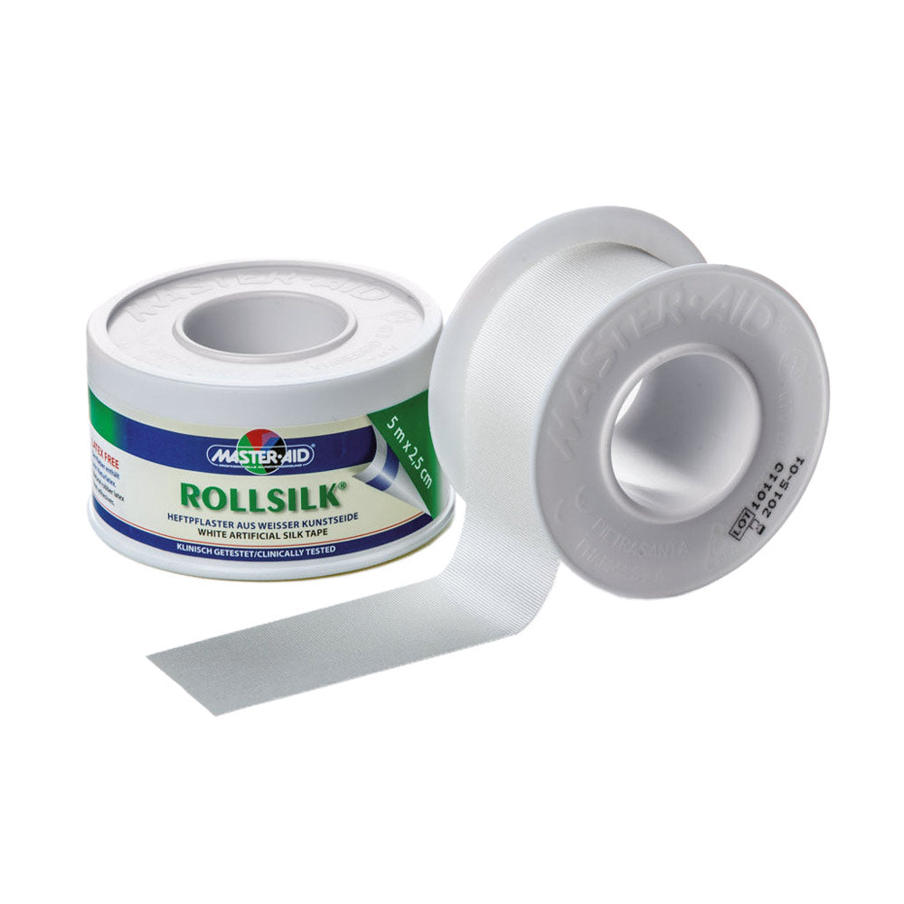 Rollsilk Adhesive Tape   Available In Various Widths