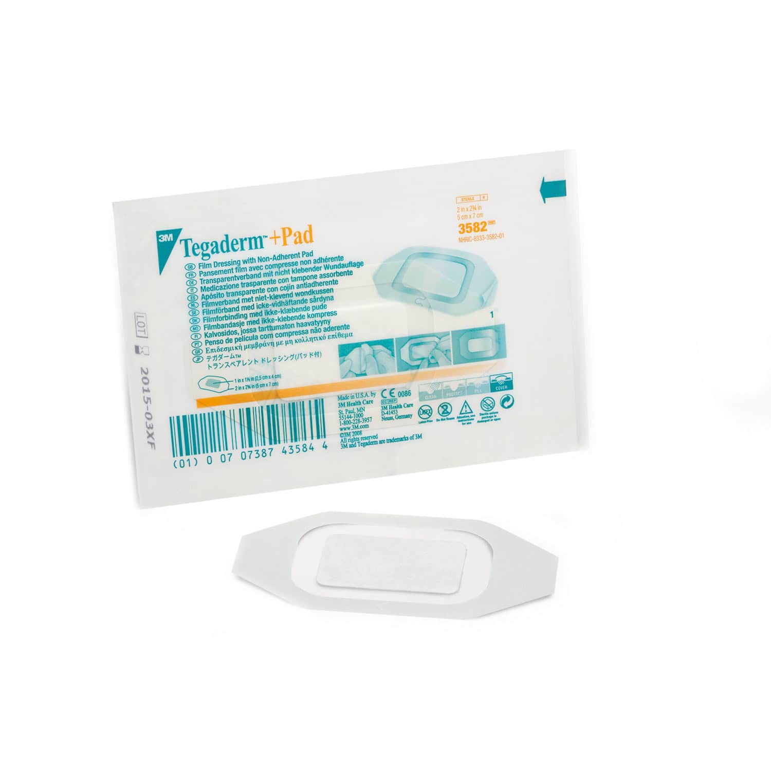 Sterile   Waterproof Dressing Pad Film From 3M To Protect Wounds From Contamination