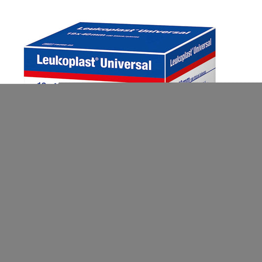 Leukoplast Universal Injection Plaster   Size: 1.9 Cm X 4 Cm   Quantity: 100 Pieces