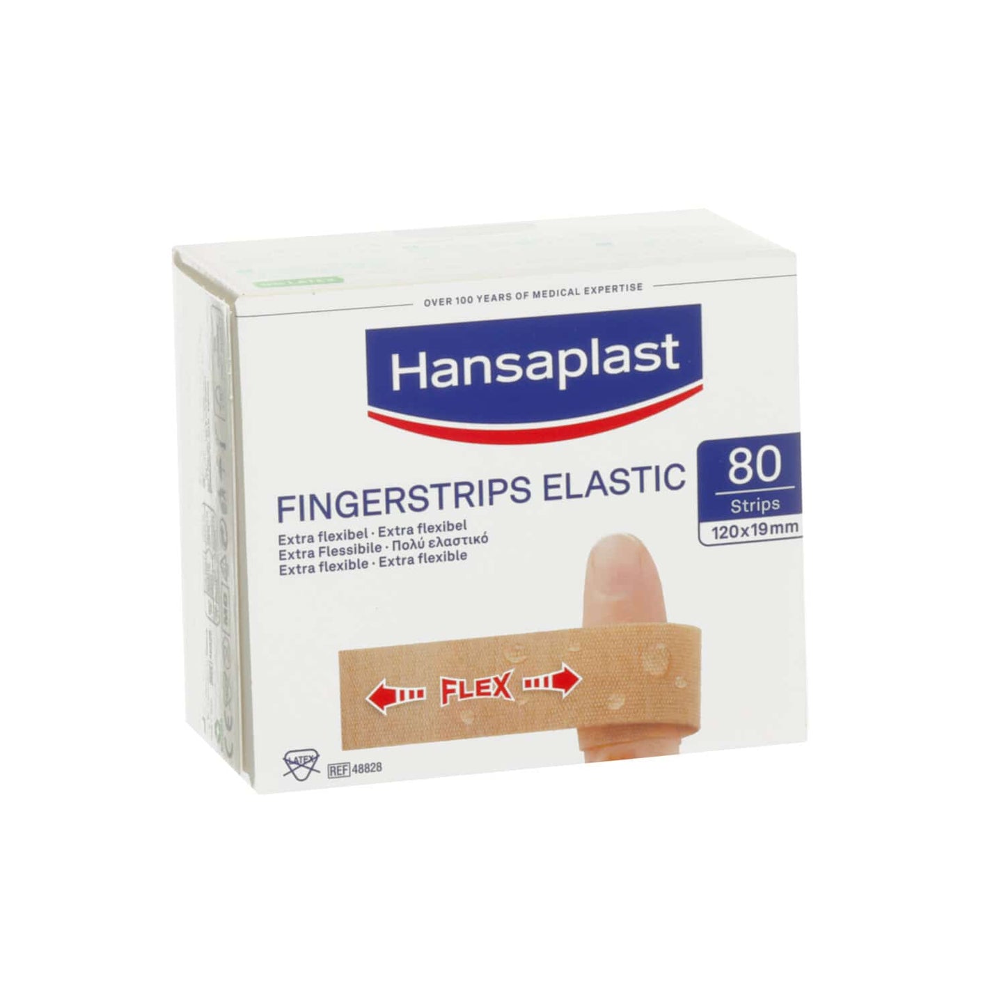 Hansaplast Elastic Finger Strips For Treating Small Injuries On The Fingers