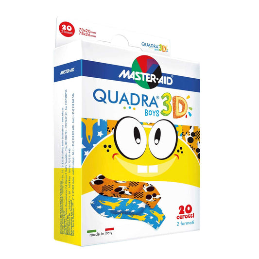 Quadra® 3D Children'S Plasters Optionally Available For Boys Or Girls