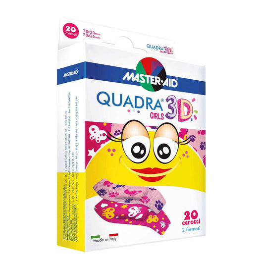 Quadra® 3D Children'S Plasters Optionally Available For Boys Or Girls