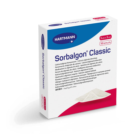 Sorbalgon® Classic Sterile Compresses   Available In Three Sizes