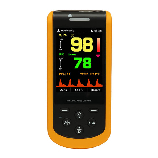 Sp-20 Handheld Oximeter For Fast And Precise Measurements Of Spo2 And Pr 