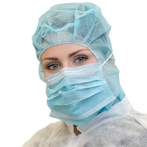 Nitra'S Astronaut Bonnet With Integrated Face Mask For Excellent Protection