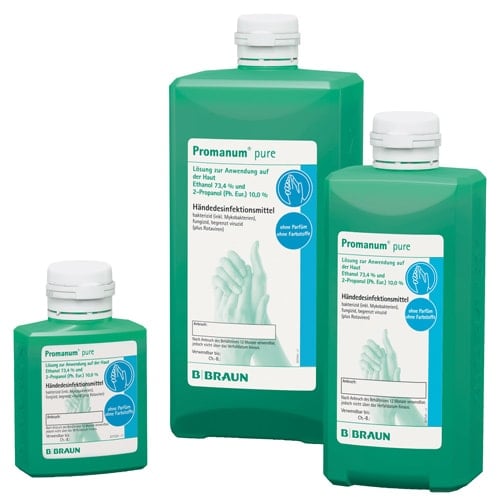 Promanum Pure Hand Disinfectant | Dye And Perfume Free